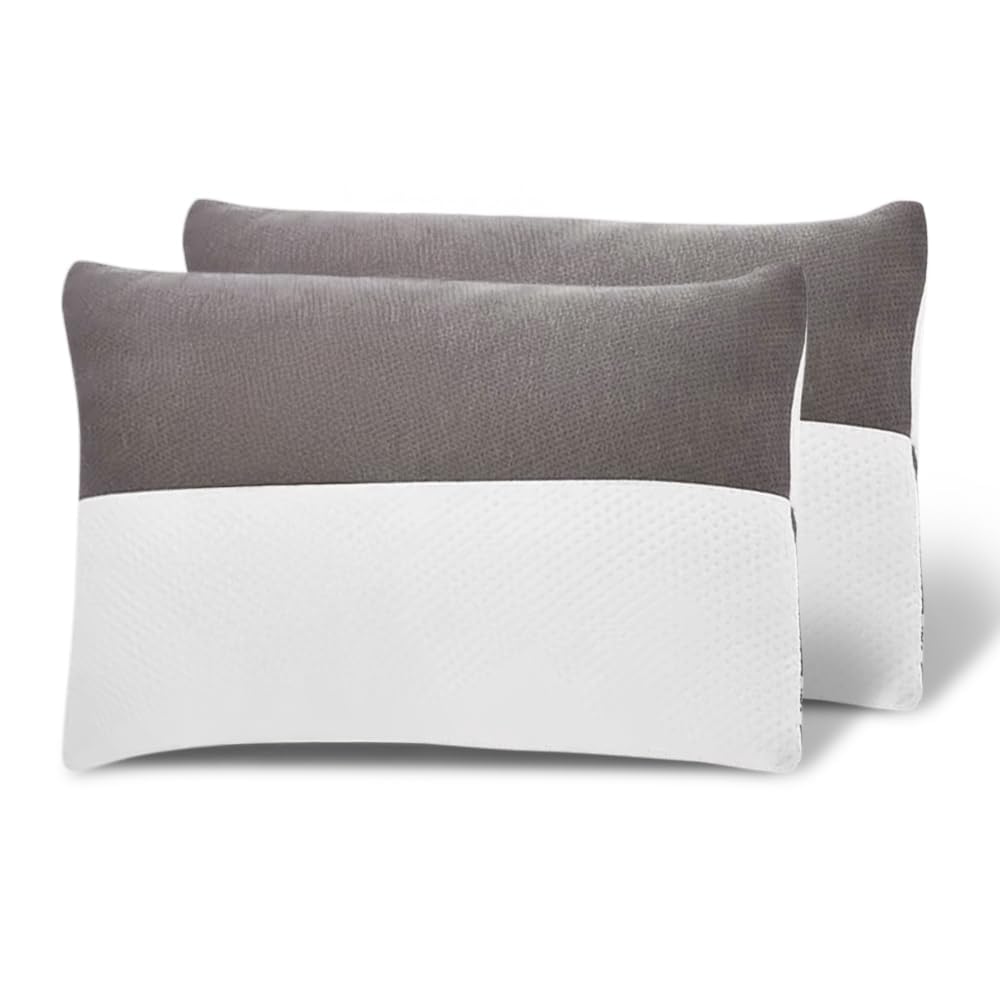 Wakefit Height Adjustable Hollow Fiber Sleeping Pillow with Zip